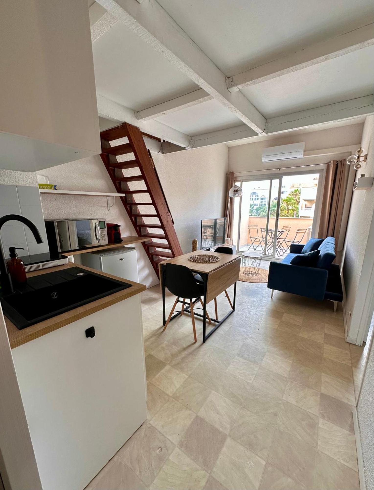 Evasion Setoise - Appartement Avec Balcon Vue Marina, Climatise, Parking - Situe A 200M De La Plage Sète Esterno foto